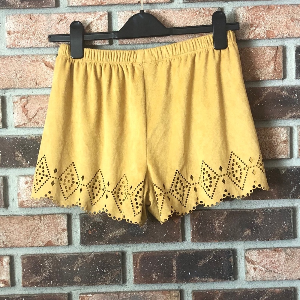 H. I. P. Faux Suede Festival Short